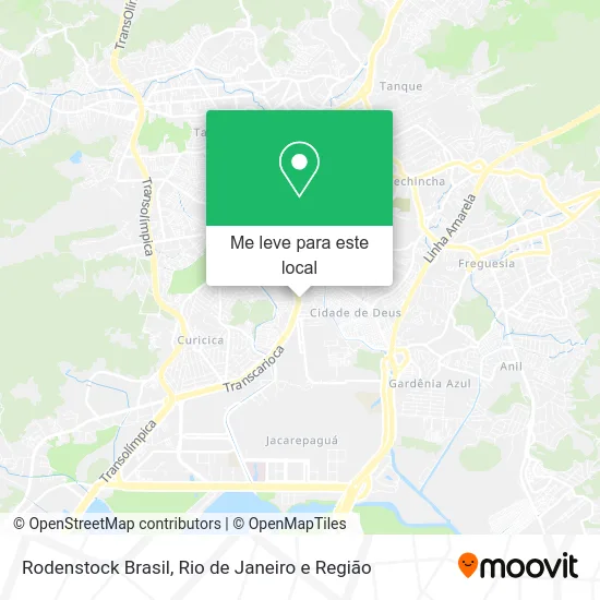 Rodenstock Brasil mapa