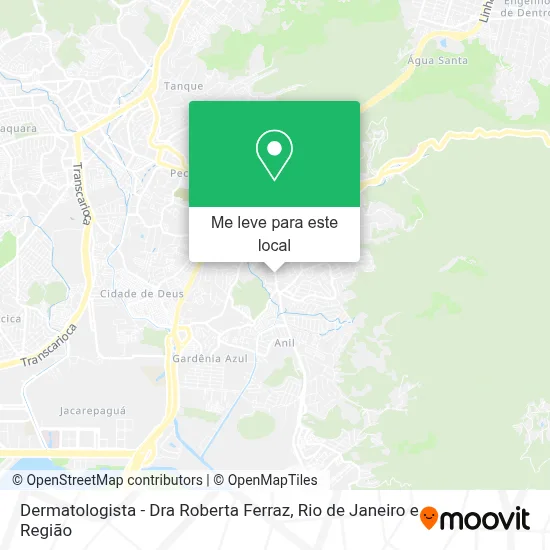 Dermatologista - Dra Roberta Ferraz mapa
