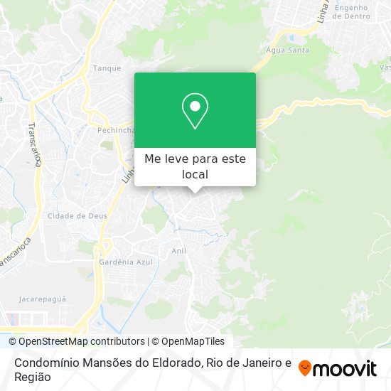 Condomínio Mansões do Eldorado mapa