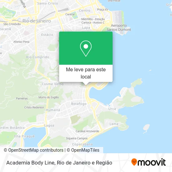 Academia Body Line mapa