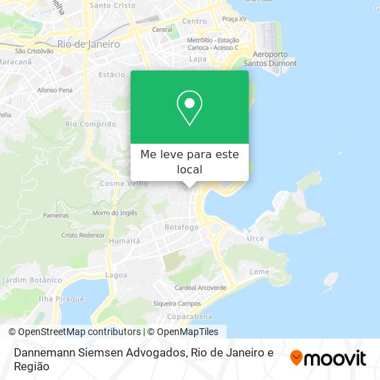 Dannemann Siemsen Advogados mapa
