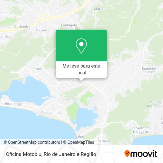 Oficina Motobiu mapa