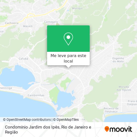 Condomínio Jardim dos Ipês mapa