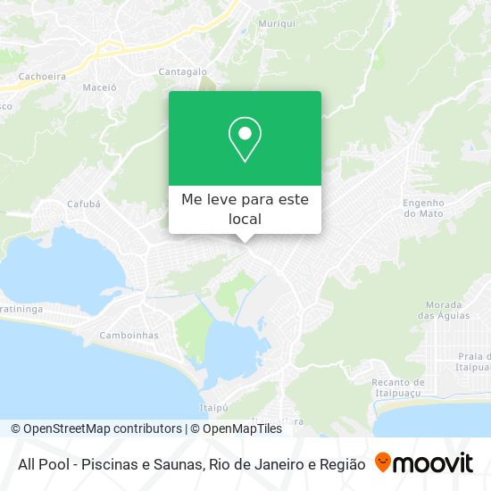 All Pool - Piscinas e Saunas mapa