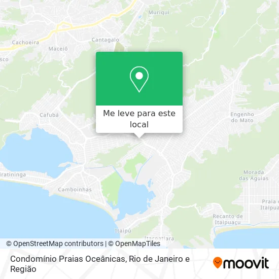 Condomínio Praias Oceânicas mapa