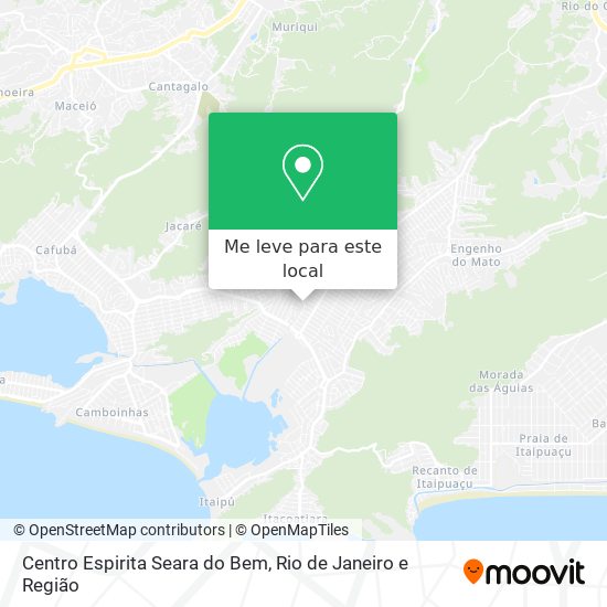 Centro Espirita Seara do Bem mapa