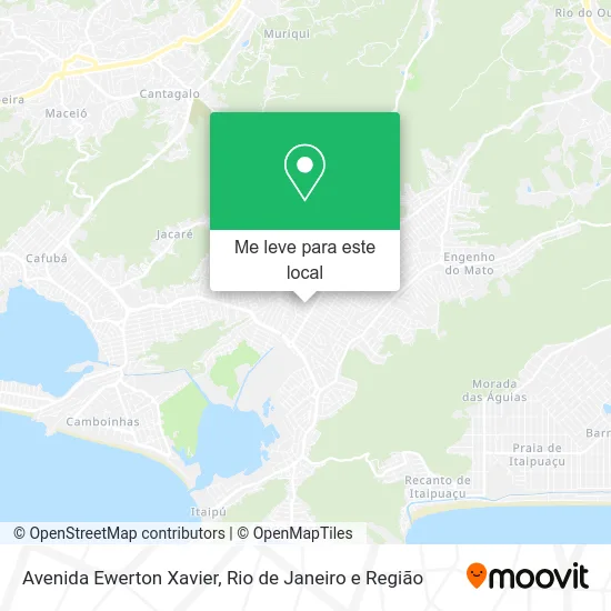 Avenida Ewerton Xavier mapa