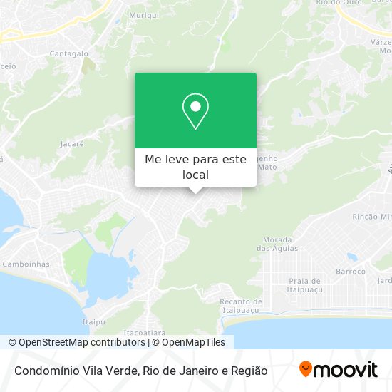 Condomínio Vila Verde mapa