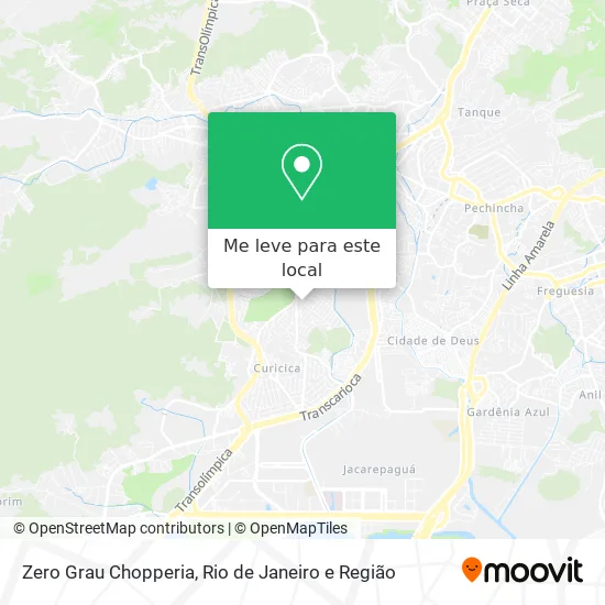 Zero Grau Chopperia mapa