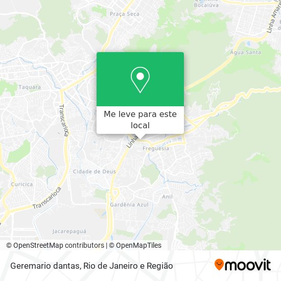 Geremario dantas mapa