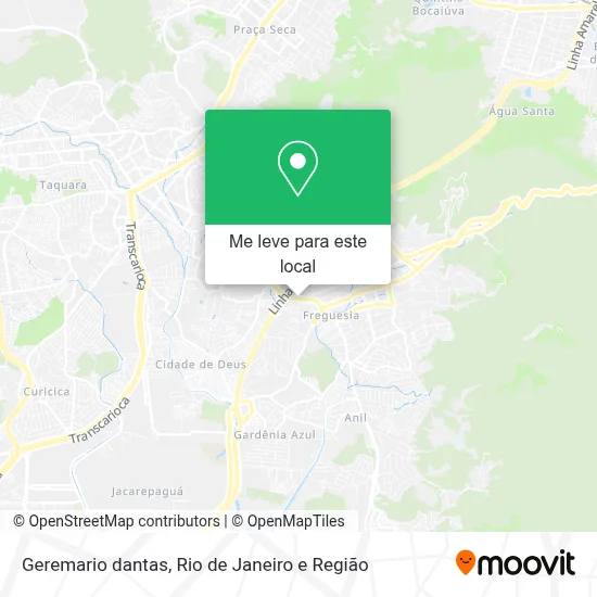 Geremario dantas mapa
