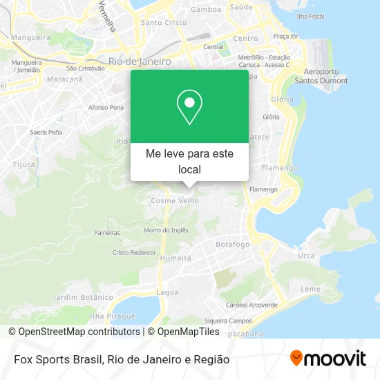 Fox Sports Brasil mapa