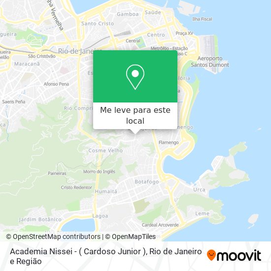 Academia Nissei - ( Cardoso Junior ) mapa