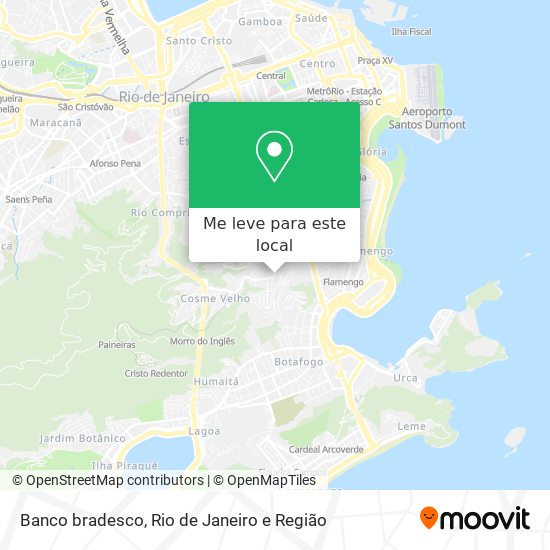 Banco bradesco mapa