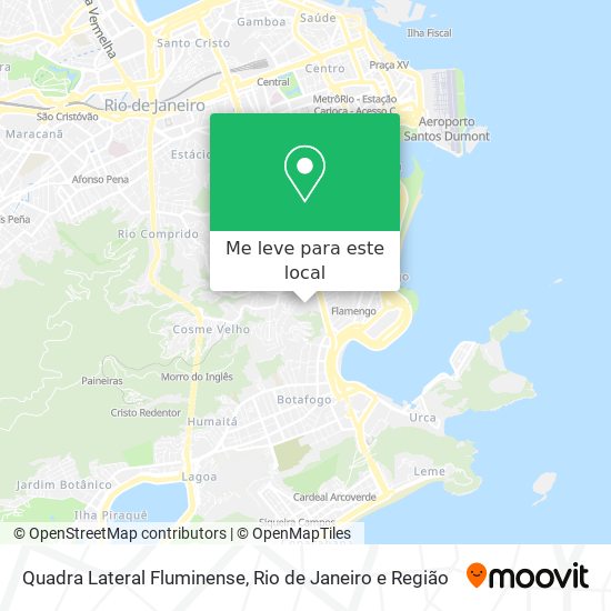 Quadra Lateral Fluminense mapa