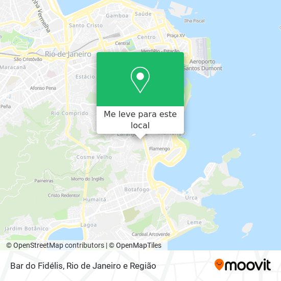 Bar do Fidélis mapa