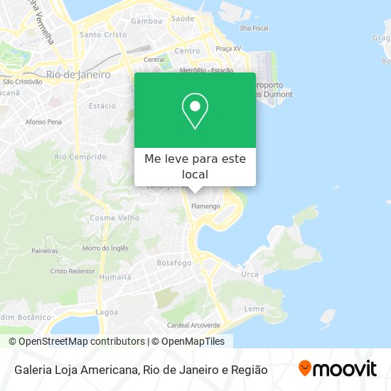 Galeria Loja Americana mapa
