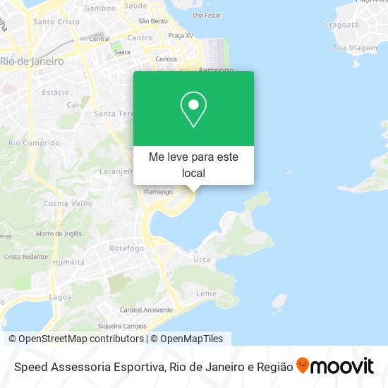 Speed Assessoria Esportiva mapa