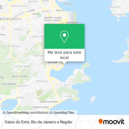 Oásis do Emir mapa