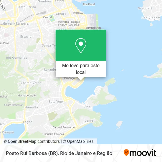Posto Rui Barbosa (BR) mapa