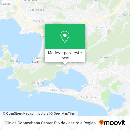 Clinica Copacabana Center mapa