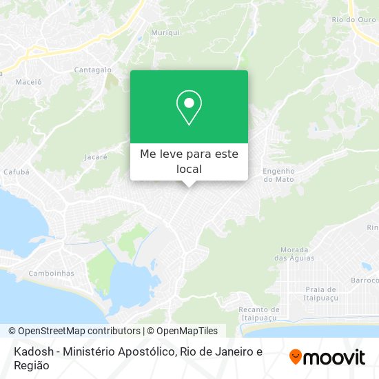 Kadosh - Ministério Apostólico mapa