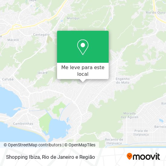 Shopping Ibiza mapa