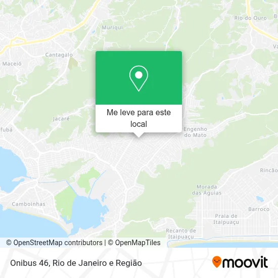 Onibus 46 mapa