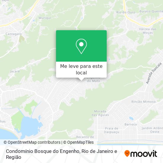 Condomínio Bosque do Engenho mapa