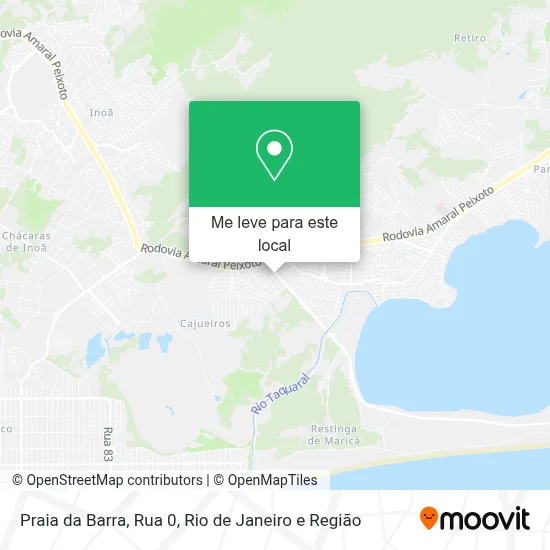 Praia da Barra, Rua 0 mapa