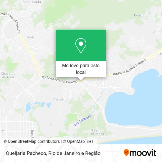 Queijaria Pacheco mapa