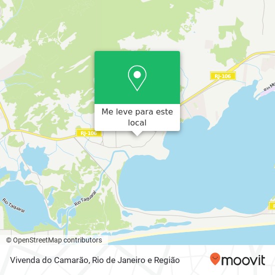 Vivenda do Camarão mapa