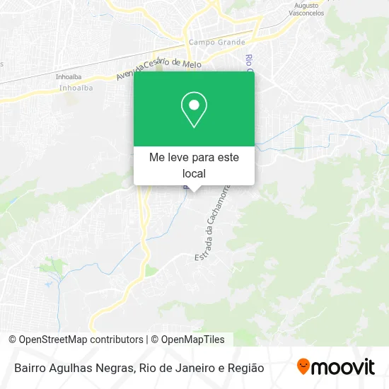 Bairro Agulhas Negras mapa