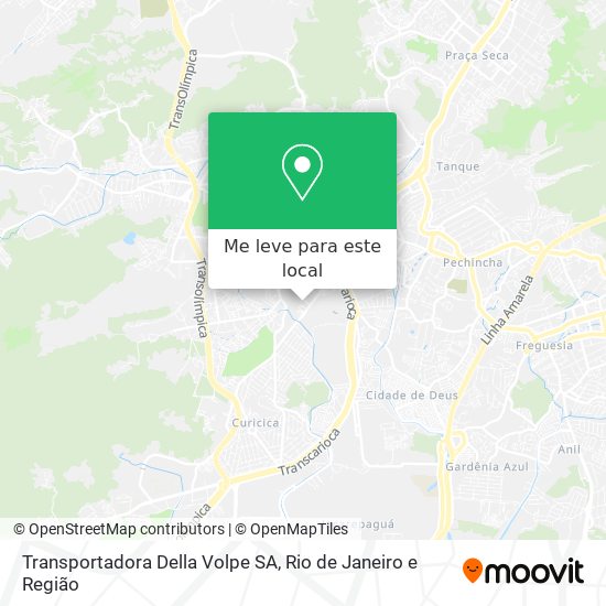 Transportadora Della Volpe SA mapa
