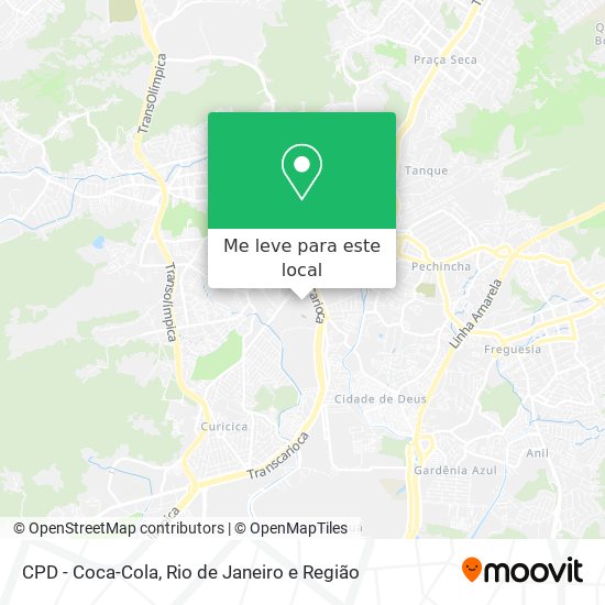 CPD - Coca-Cola mapa