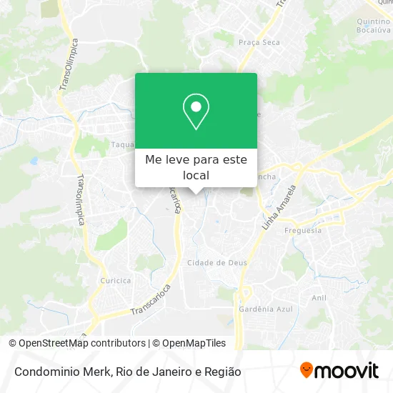 Condominio Merk mapa