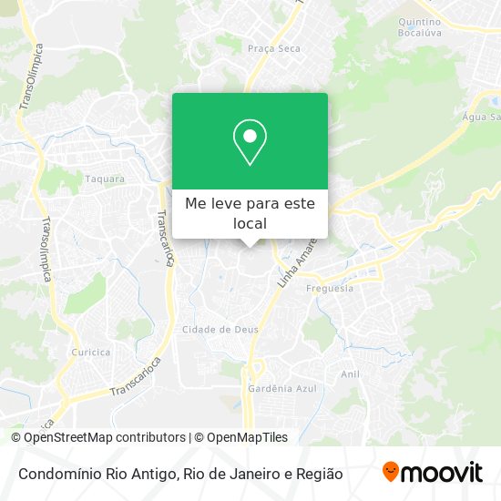Condomínio Rio Antigo mapa