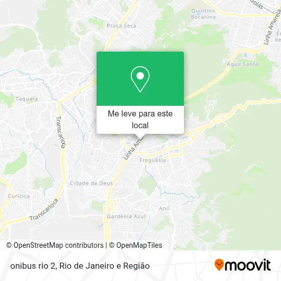 onibus rio 2 mapa