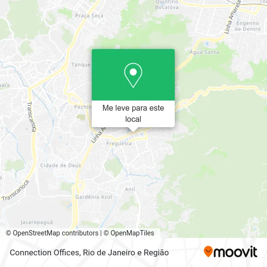 Connection Offices mapa