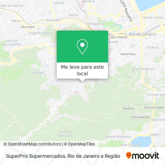 SuperPrix Supermercados mapa