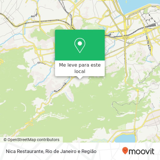 Nica Restaurante mapa
