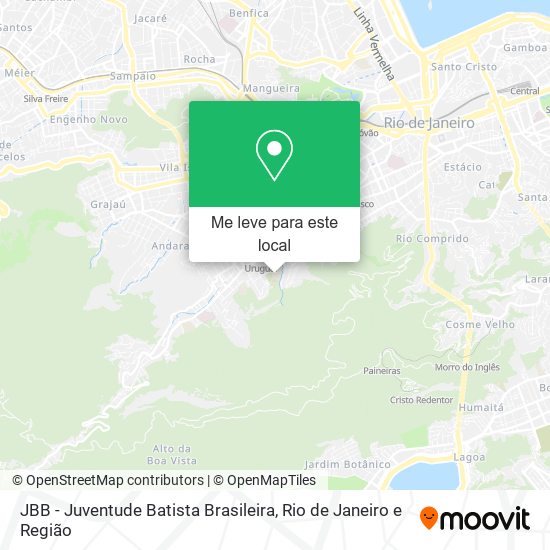 JBB - Juventude Batista Brasileira mapa