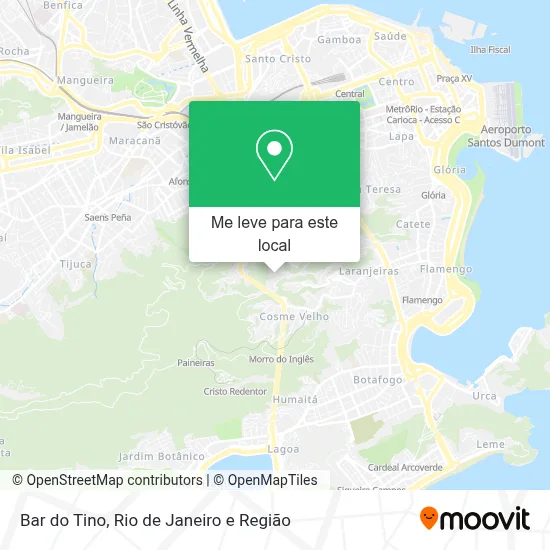 Bar do Tino mapa