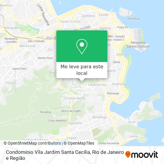 Condomínio Vila Jardim Santa Cecília mapa