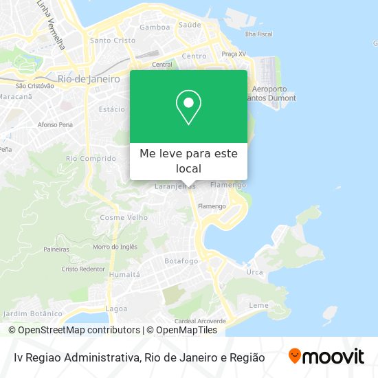 Iv Regiao Administrativa mapa