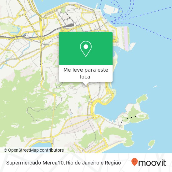 Supermercado Merca10 mapa