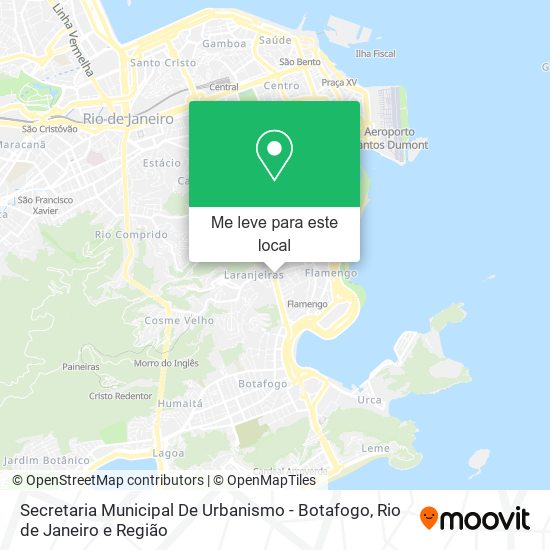 Secretaria Municipal De Urbanismo - Botafogo mapa