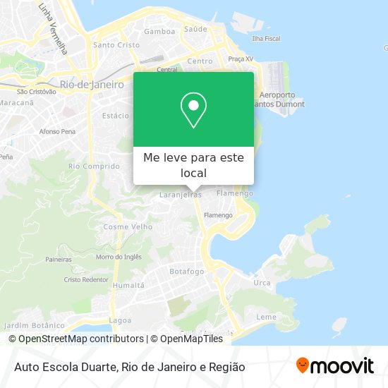 Auto Escola Duarte mapa