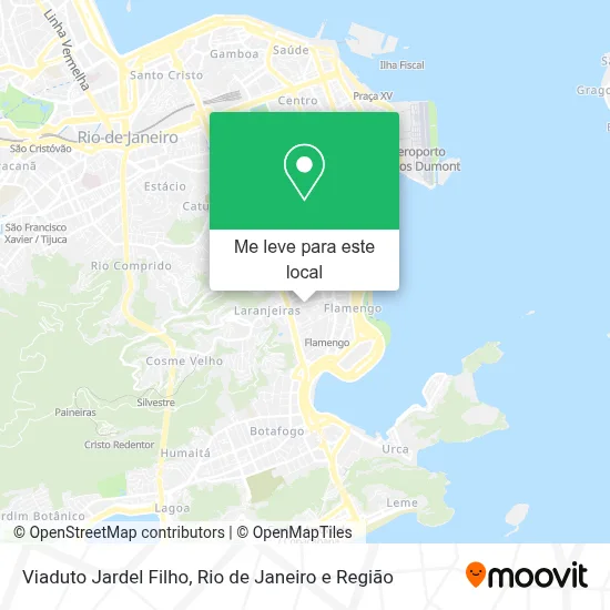 Viaduto Jardel Filho mapa