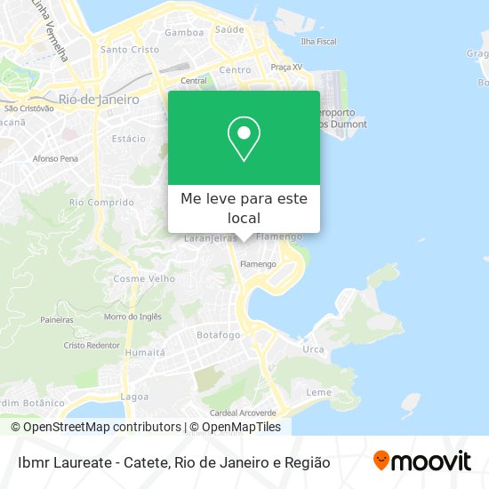 Ibmr Laureate - Catete mapa
